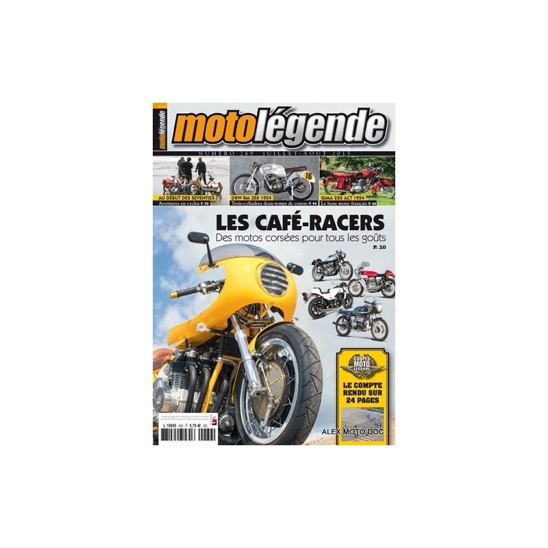 Moto légende n° 269